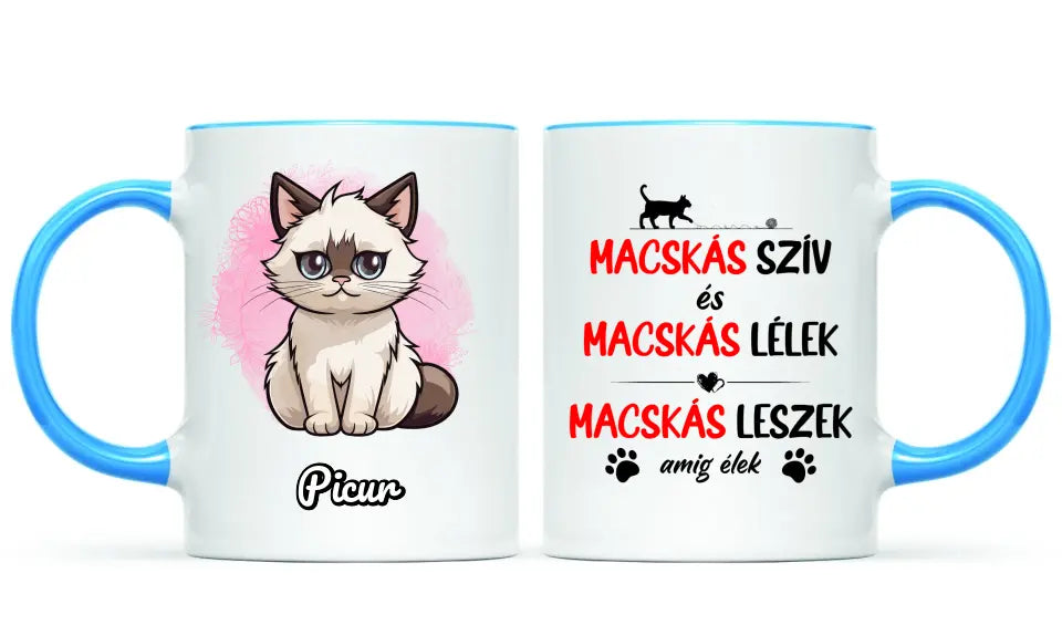 Egyedi bögre gazdiknak - Cuki cicák