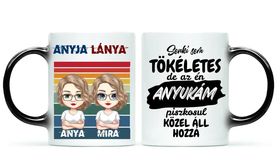 Egyedi bögre apáknak - Anyja lánya