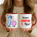 11oz Mug Mockup - Red Handle