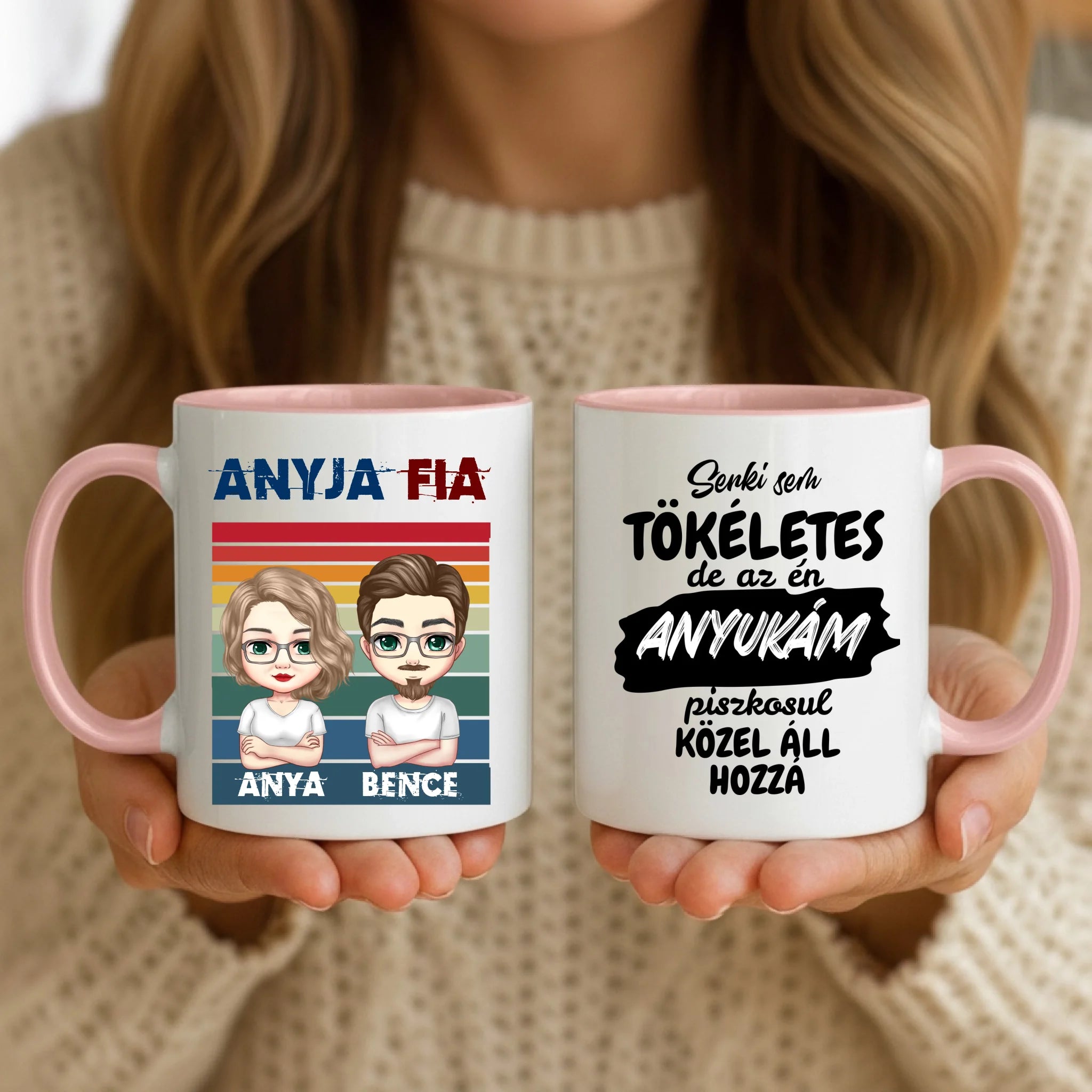 11oz Mug Mockup - Pink Handle
