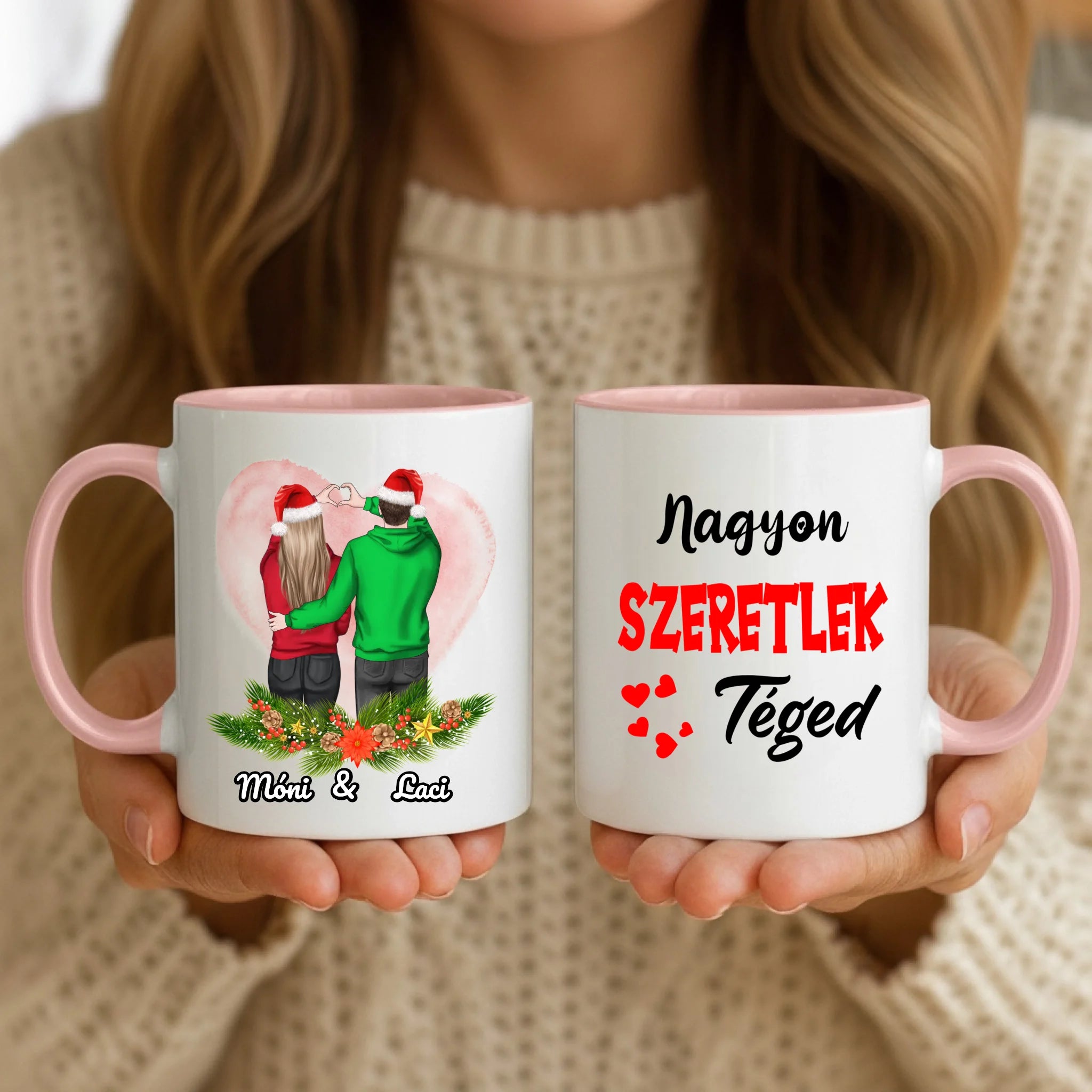11oz Mug Mockup - Pink Handle