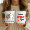 11oz Mug Mockup - Blue Handle